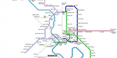 Bkk metro 지도